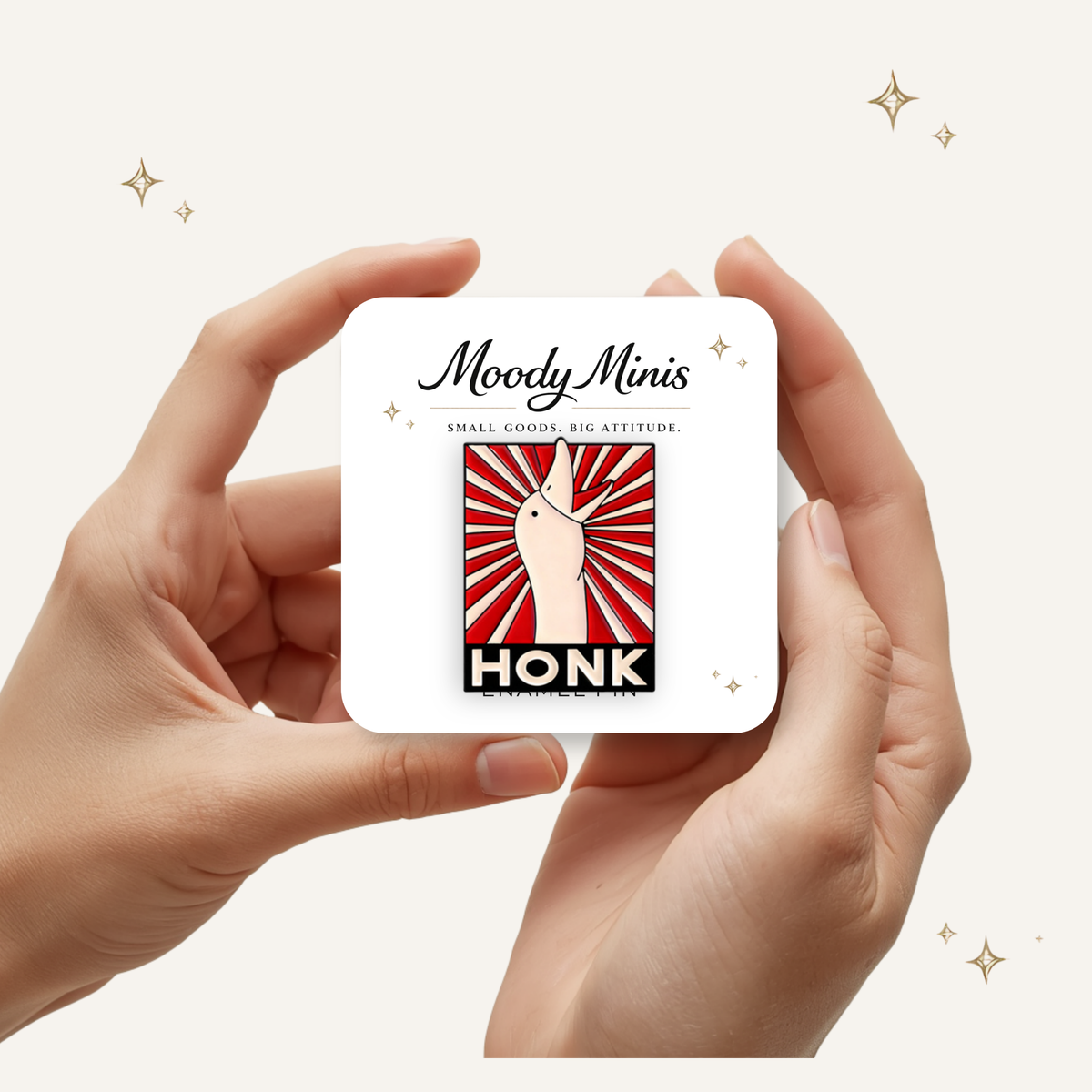 Honk Goose Enamel Pin