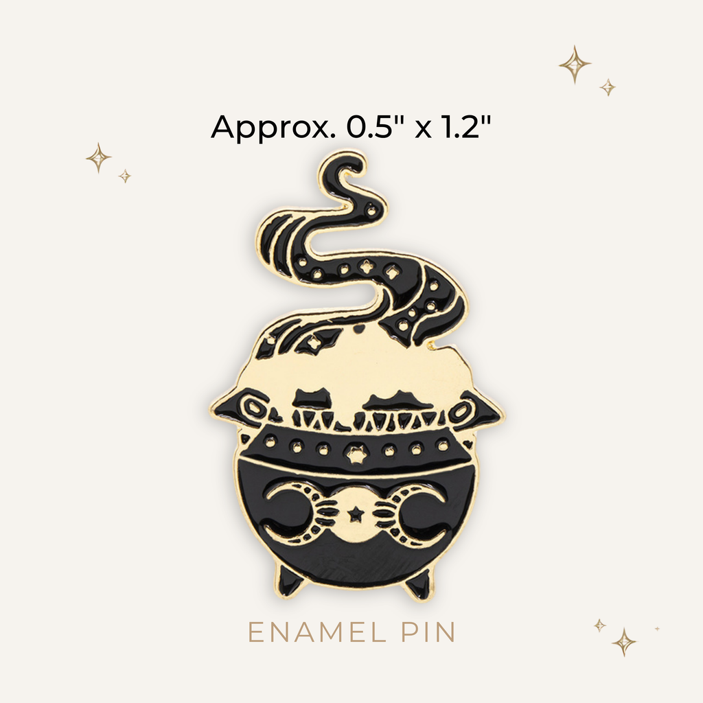 Witch Couldron Enamel Pin