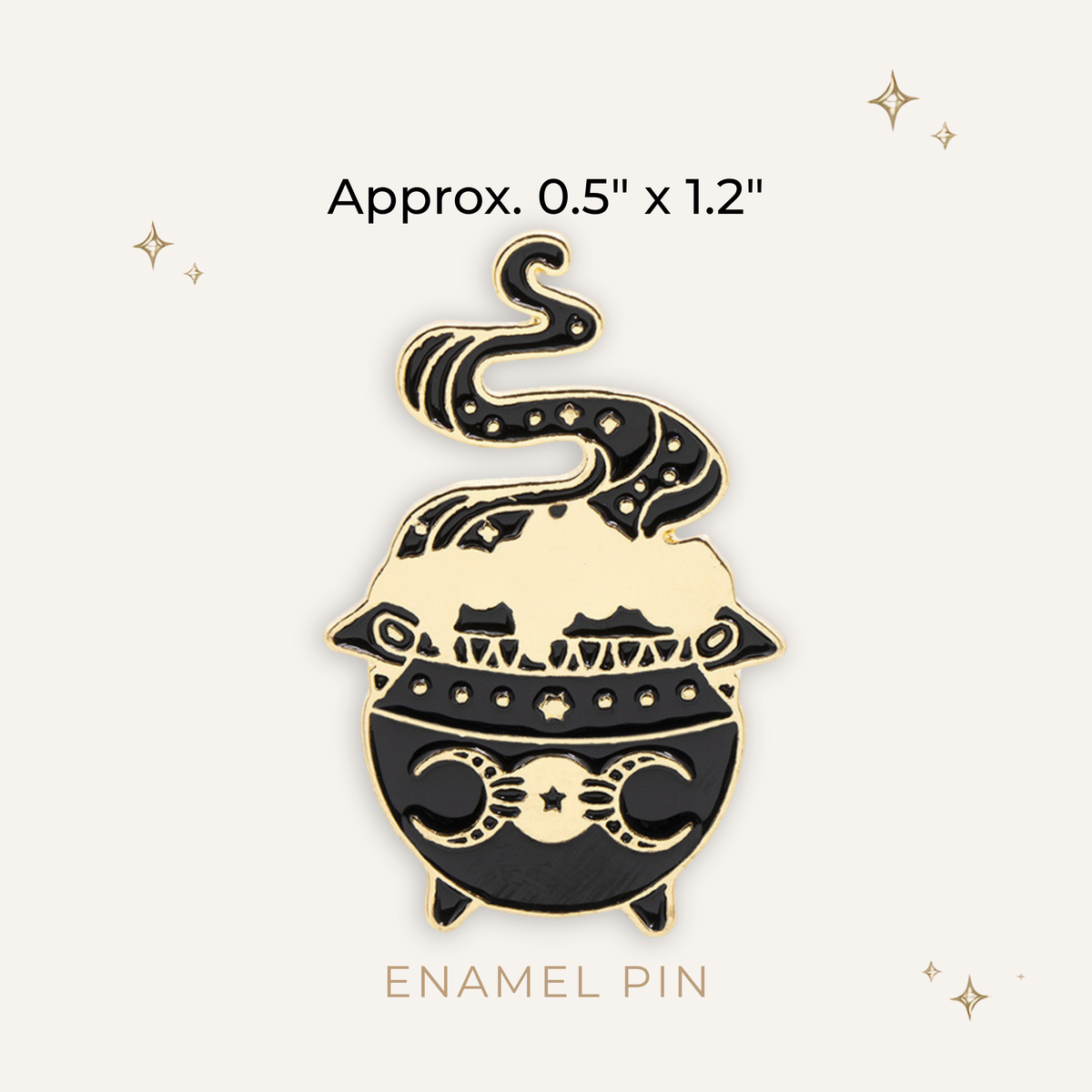 Witch Couldron Enamel Pin