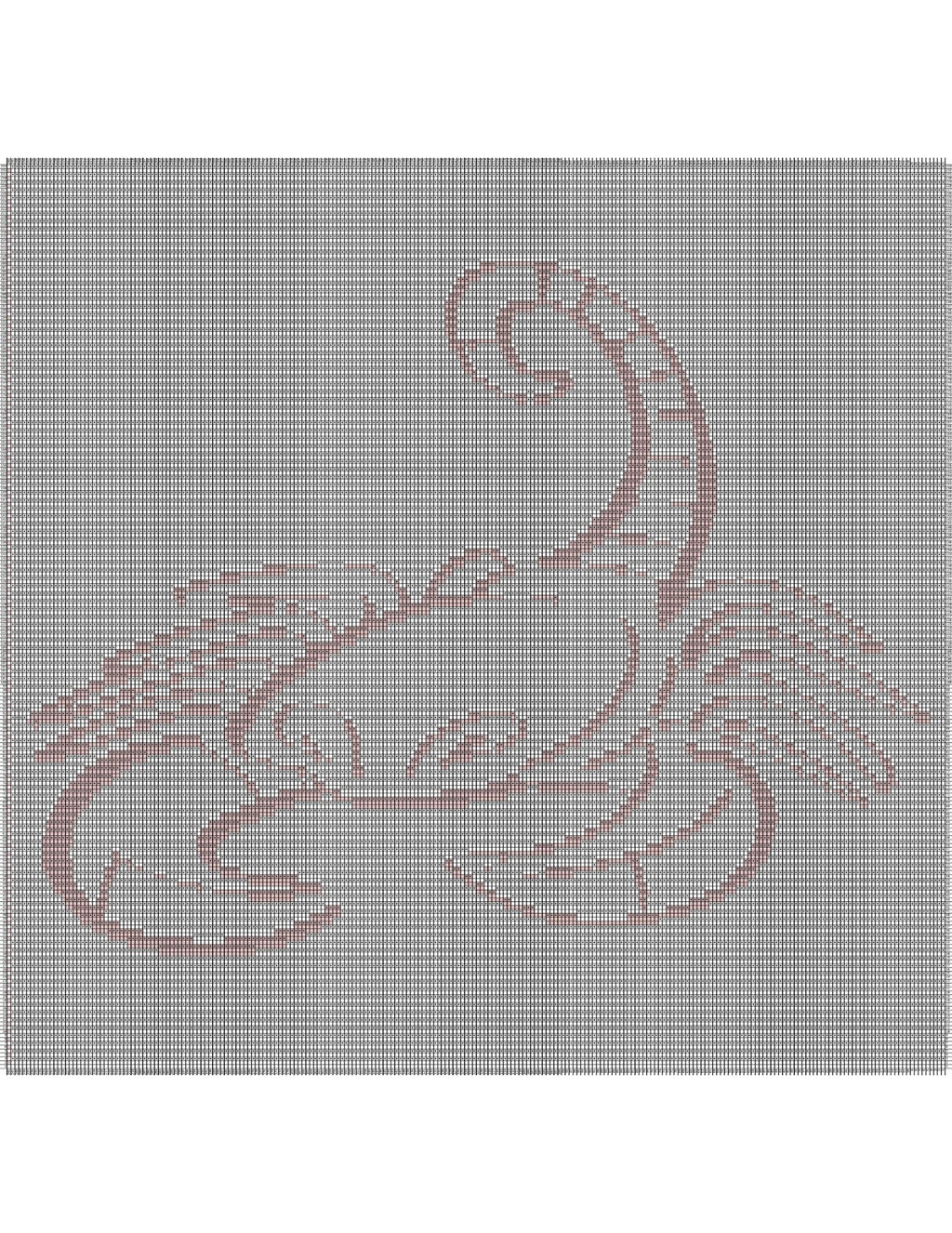 Scorpio Mosaic Overlay Blanket (PDF PATTERN ONLY!)