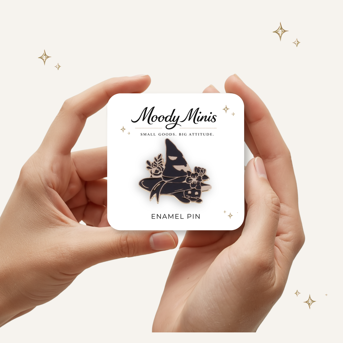 Halloween Witch Hat Enamel Pin