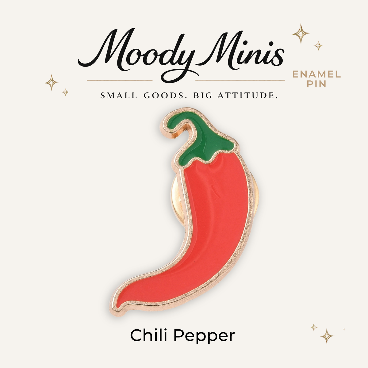 Chili Pepper Enamel Pin