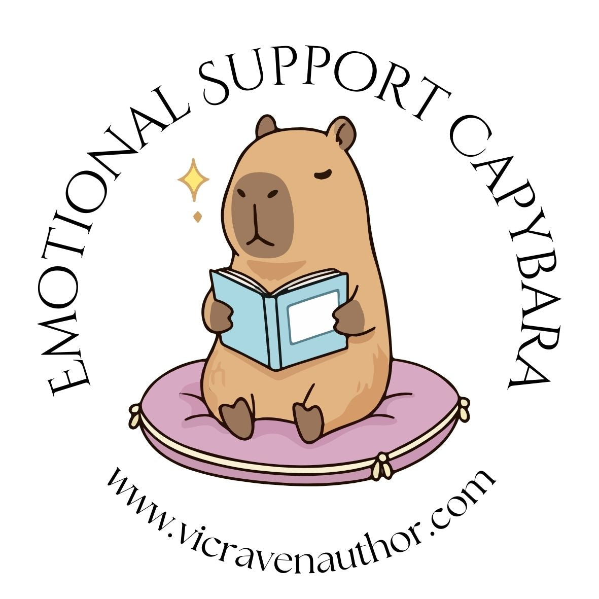 Capy 3" Sticker