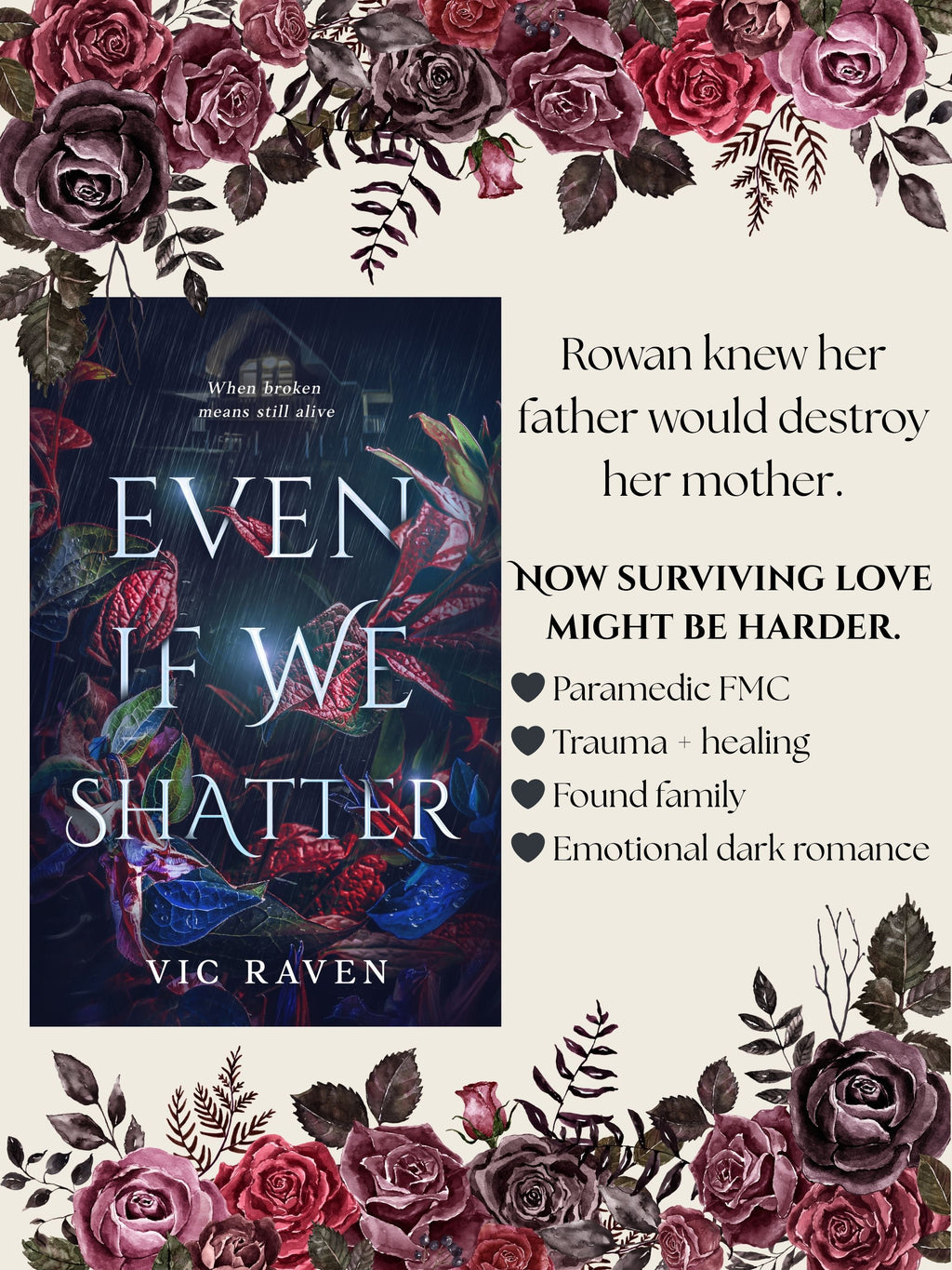 Even If We Shatter- Formats Available: Ebook | Paperback | Signed