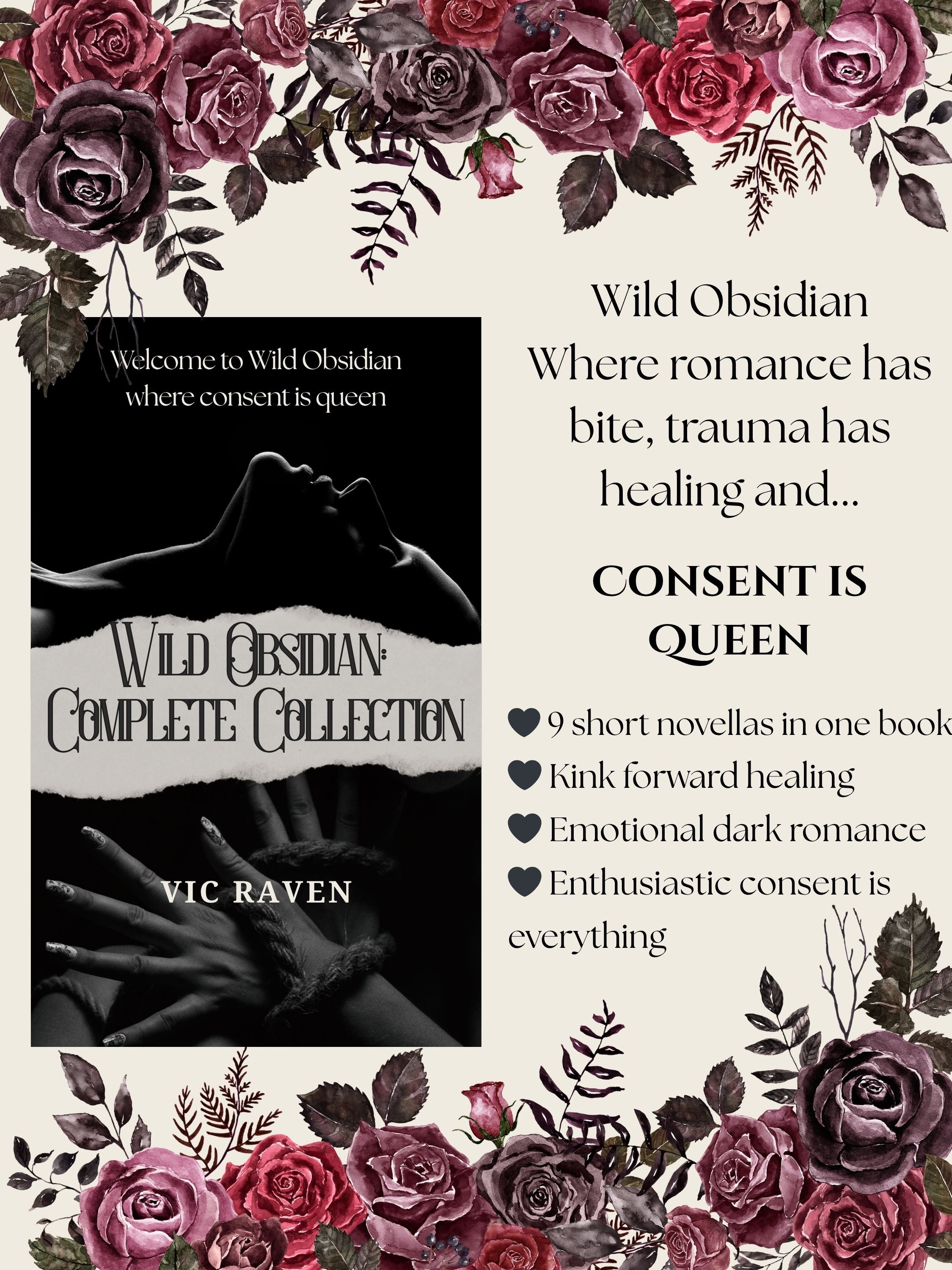 Wild Obsidian: Complete Collection Formats Available: Ebook | Paperback | Signed